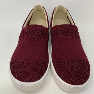 Spenco Total Support Women's Slip on Loafer Casual Red 6.5 Medium